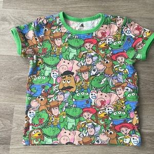 Disney Toy story 4 childrens shirt size 10. All over print